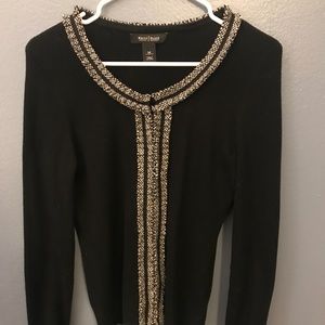 Black House White Market Medium Ruffled cardigan
